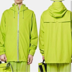 NWT RAINS REFLECTIVE DIGITAL LIME STORM BREAKER
